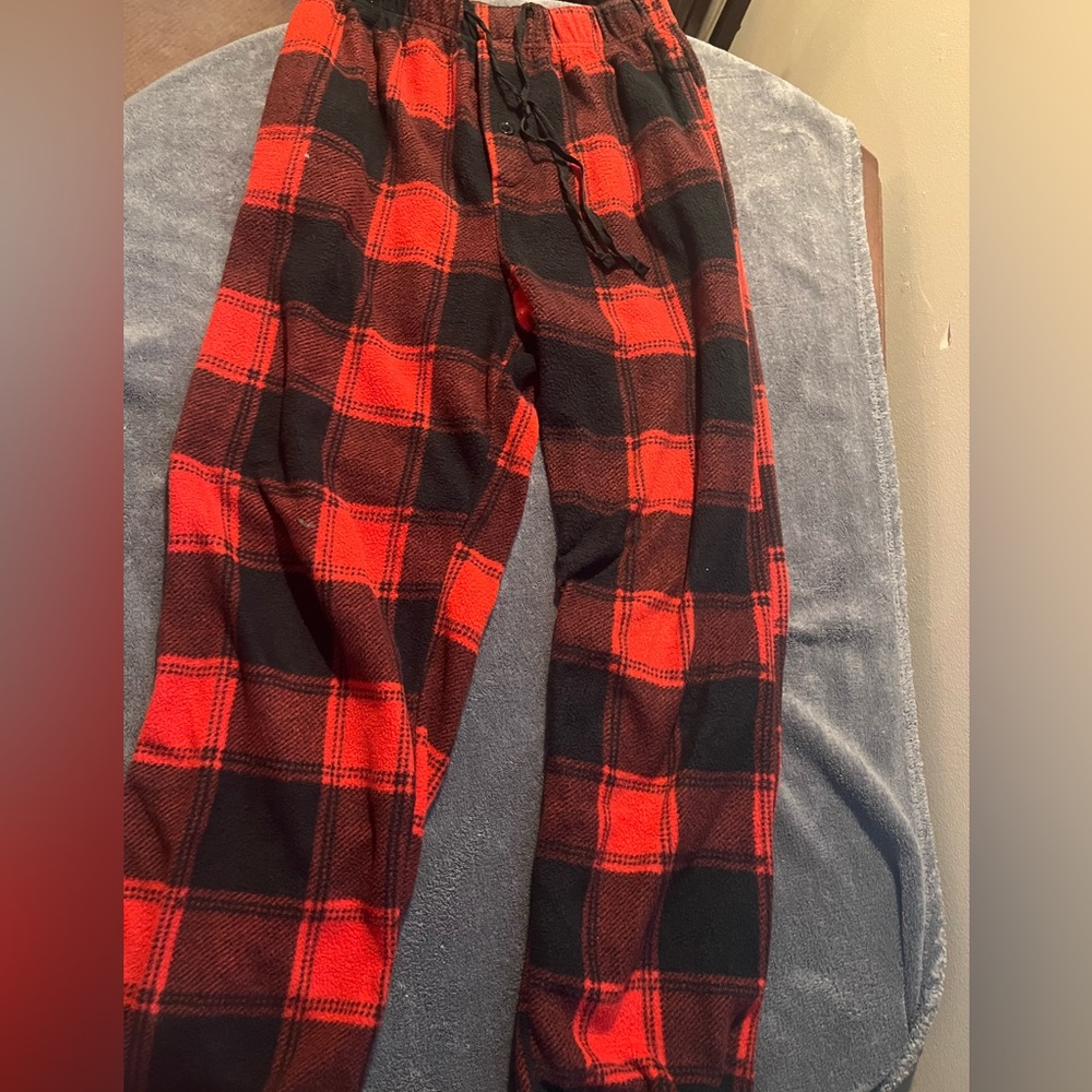 Comfy plaid pj pants
